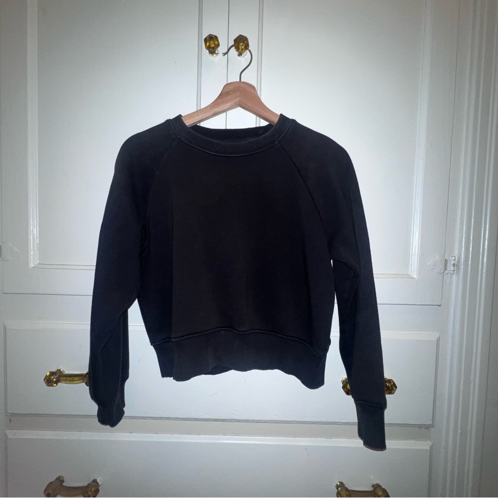 x karla Black Cotton Sweatshirt